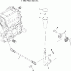 SPORTSMAN 700 - A06MH68AA Селектор переключения передач
