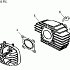 PREDATOR 50 - A06KA05CA Головка цилиндра