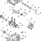 SPORTSMAN 700 EFI - A06MH68AQ Crankcase and crankshaft