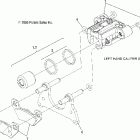 HAWKEYE 2X4/4X4 - A06LB27AA Brake caliper internals