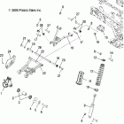 SPORTSMAN 450 - A06MH46AA Подвеска задняя