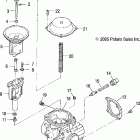 TRAIL BOSS 330 - A06CA32AA Карбюратор, верхняя часть