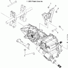 SPORTSMAN 500 EFI INTL - A07MH50FC Крепление КПП
