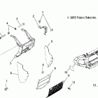 SPORTSMAN 500 EFI INTL - A07MH50FC Bumper mounting