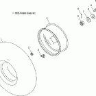 PREDATOR 500 - A06GJ50AA Колесо заднее