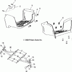 SPORTSMAN 90 - A06FA09CA Swing arm / footrest
