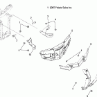 HAWKEYE 2X4/4X4 - A06LB27AA Bumper, front