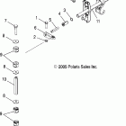 SPORTSMAN 500 EFI INTL - A07MH50FC Suspension, rear, torsion bar