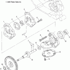 SPORTSMAN X2 500 EFI QUAD - A07TH50EA Маслянный насос