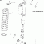 OUTLAW 500 - A06GP50AA Shocks, rear