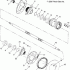 SCRAMBLER 500 4X4 - A08BG50AA Задний привод
