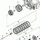 PREDATOR 500/LE - A07GJ50AA/AB/AC Сцепление