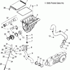 PHOENIX 200 QUADRICYCLE - A06PB20EA Воздухозаборник