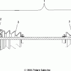 HAWKEYE 2X4/4X4 INTERNATIONAL - A06LB27FA Half shaft, rear