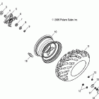 SAWTOOTH QUAD - A06PB20VA Колесо переднее