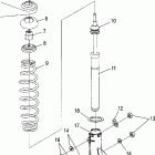 TRAIL BLAZER- A06BA25CA Передняя стойка