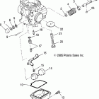 SPORTSMAN 450 - A06MH46AA Карбюратор, нижняя часть