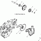SPORTSMAN 700 - A06MH68AA Водяной насос