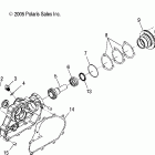 SAWTOOTH - A06SB20AA Drive assembly, rear
