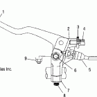 PREDATOR 500/LE - A07GJ50AA/AB/AC Рычаг сцепления