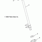 SPORTSMAN 450 - A06MH46AA Рулевой вал