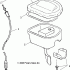 TRAIL BOSS 330 - A06CA32AA Тросы управления