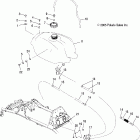 PREDATOR 500 - A06GJ50AA Топливный бак