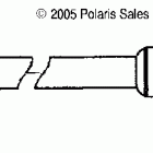 SPORTSMAN 500 EFI INTL - A07MH50FC Shaft, prop