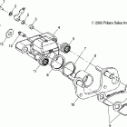 TRAIL BOSS 330 - A06CA32AA Brake, front