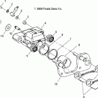 SCRAMBLER 500 4X4 - A06BG50AA Brake, front