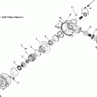 HAWKEYE 2X4/4X4 - A06LB27AA Gearcase, front (4x4)(demand drive)