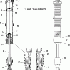 OUTLAW 500 - A06GP50AA Shock, front