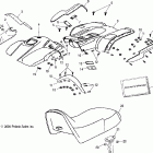 SPORTSMAN 90 - A06FA09CA Cab / seat