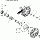 SPORTSMAN 700 EFI - A06MH68AQ Привод сцепления