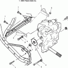 SCRAMBLER 500 4X4 - A06BG50AA Крепление КПП