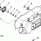 PHOENIX 200 - A06PB20AA Crankcase cover, lh