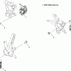 HAWKEYE 2X4/4X4 - A06LB27AA Brake caliper mounting