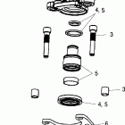 SPORTSMAN 800 EFI - A07MH76AL/AQ/AX/AY/AZ/MN76AF/AT/AY Brake caliper, rear