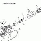 PHOENIX 200 QUADRICYCLE - A06PB20EA Drive assembly, rear