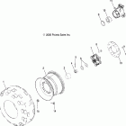 SPORTSMAN 700 - A06MH68AA Wheel drive, rear