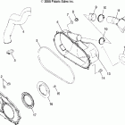 SPORTSMAN 450 - A06MH46AA Кожух сцепления