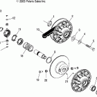 SPORTSMAN 700 - A06MH68AA Привод сцепления