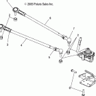 SPORTSMAN 6X6 - A06CL50AA Gearcase selector mounting