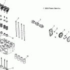 SPORTSMAN 700 - A06MH68AA Клапана