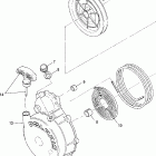 SPORTSMAN 450 - A06MH46AA Ручной стартер