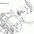 PREDATOR 500/LE - A07GJ50AA/AB/AC Крышка цепи привода