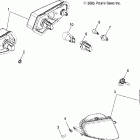 SPORTSMAN 800 EFI - A06MH76AL Taillamps / worklamps / headlights