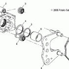 SPORTSMAN 500 HO - A06MH50AA Brake, front