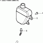 SPORTSMAN 700 EFI - A06MH68AQ Surge tank