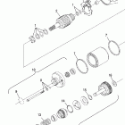 HAWKEYE 2X4/4X4 INTL - A07LB27FA/LH27FB Стартер